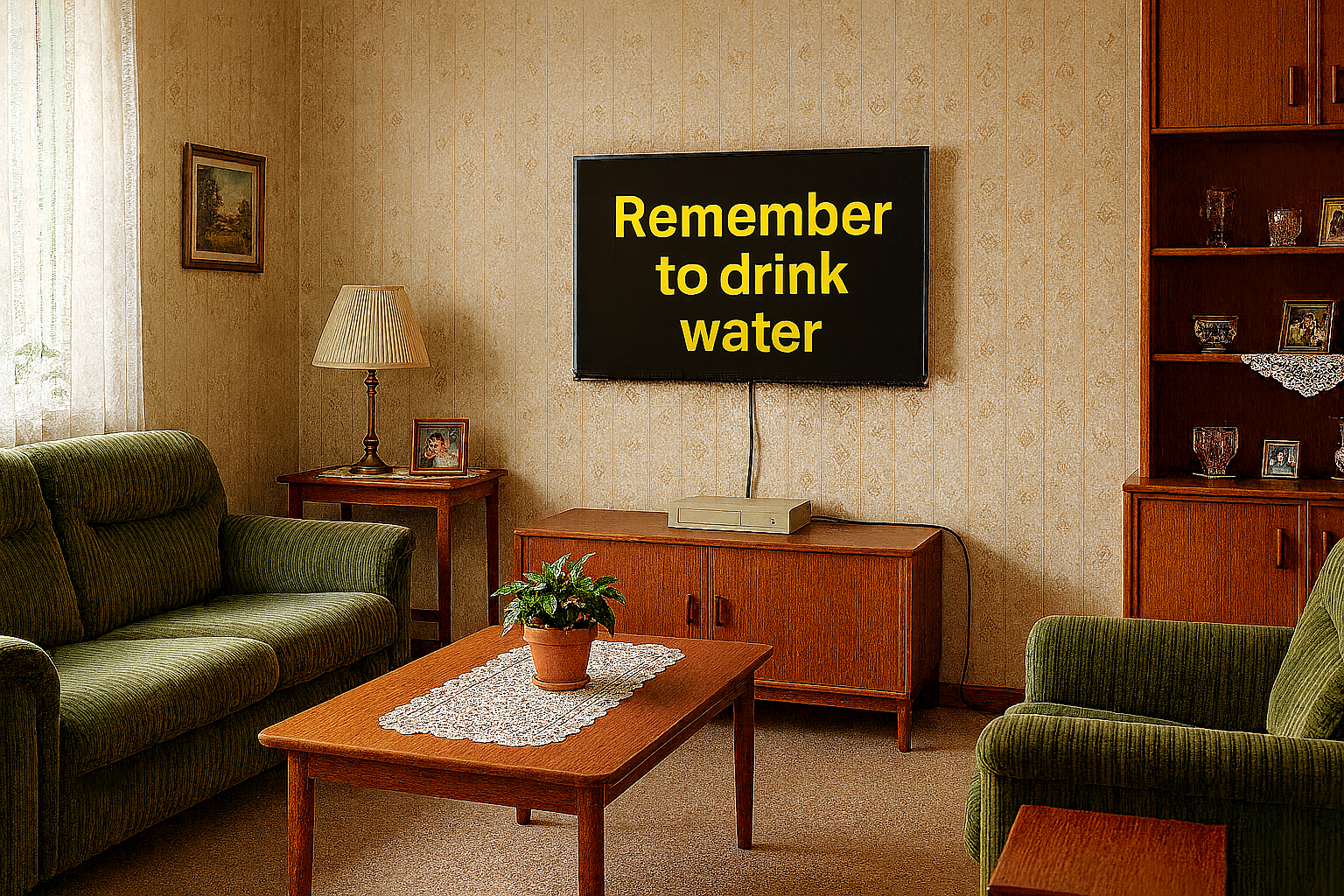 Remember to drink water