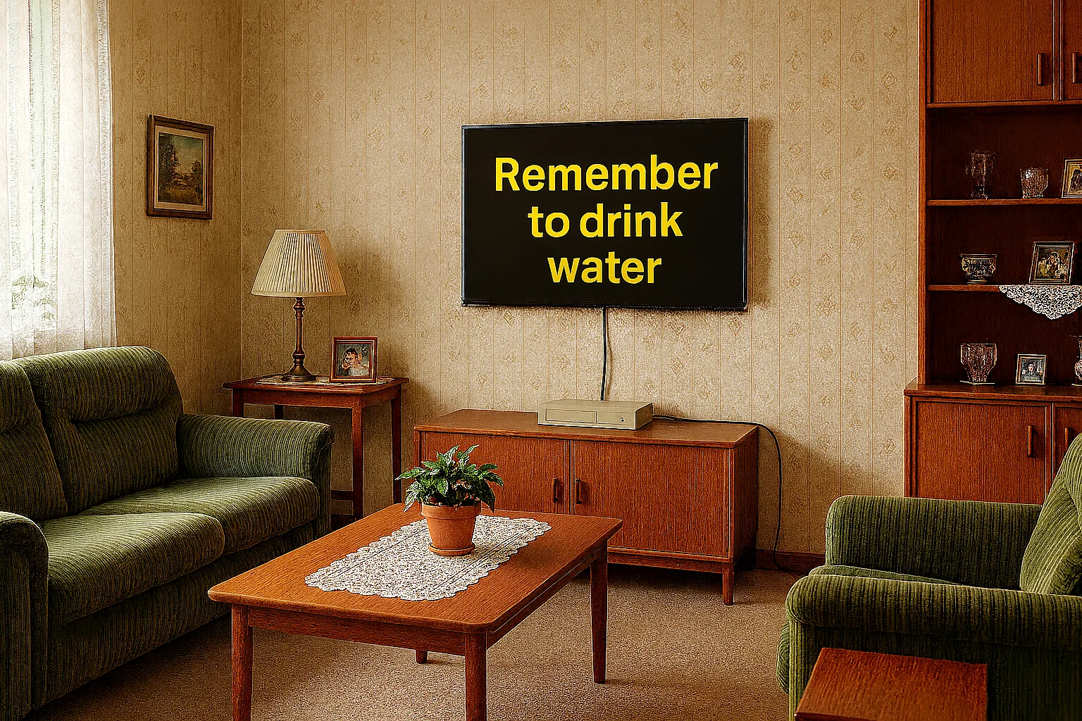 Remember to drink water